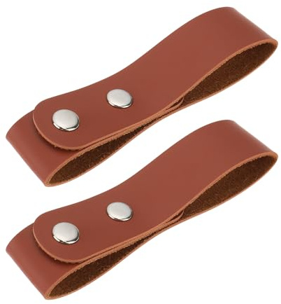 Be In Your Mind 2X Fundas de Cuero para Látigo de Halloween Accesorios de 1,18 X 5,5 Pulgadas Soporte para Látigo Lazo para Látigo para Montar A Caballo Látigos Y Cinturones de Cultivo
