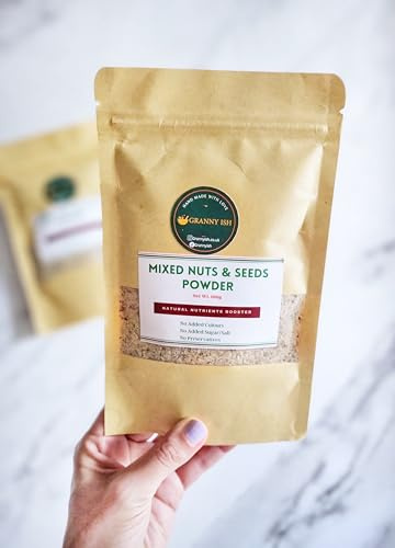 Mixed Nuts & Seeds Powder, 100grams, Natural Nutrient Booster, No Added Sugar or Preservatives
