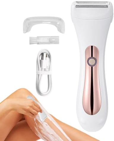 Depilatore Bikini Donna - Rasoio Elettrico Ricaricabile per la Depilazione Femminile,Depilatore Elettrico - per Uso in Casa in Bagno in Viaggio e in Università