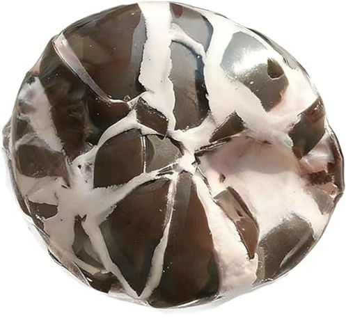 Mjuk och skymbar Squishy vax trasig stressboll 2 st - formbar, squishy med chokladbollar (färg: 05)