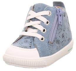 Superfit Moppy Chaussures d'apprentissage, Bleu Blanc 8010, 19 EU