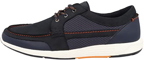 Clarks ATL Sail West - Navy Nubukleder 43 EU