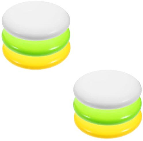 Supvox 2 Sätze Golf- Outdoorsessel Professioneller Spieler Korb Golf-Putter Start Discgolf Golfscheibe Aus Kunststoff Kleine Scheibe Disc-Golf- Sport 3 Stück * 2