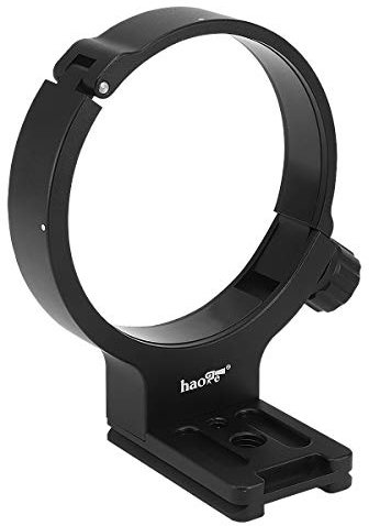 Haoge LMR-FX122 Objektivmanschette Ersatzfuß-Stativ-Halterungsring für Fujifilm Fuji Fujinon GF 250 mm F4 R LM OIS WR und GF 100-200 mm F5.6 R LM OIS WR Objektiv integrierte