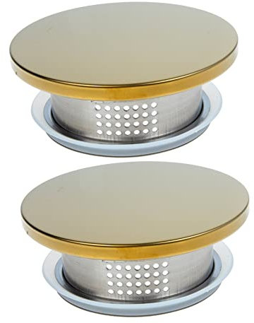 CIYODO 2Stücke Edelstahl Wasserkrugdeckel Verschleißfester und Praktischer Krugdeckel für Haushaltsgebrauch Teekannendeckel und Zubehör für Glaskrug Bequeme Abdeckung für Alltag und Filterung