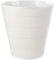 Plastic Paper Bin 10L - Round Plastic Waste Paper Basket Trash Can Lightweight, Open-Top Design, Ideal Paper Bin for Home Office Kitchen (White)