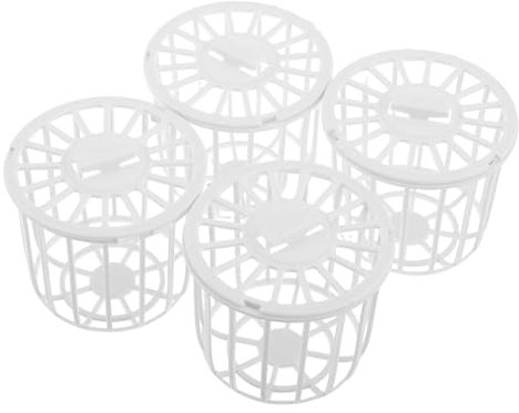 Milisten 4er-Pack Finken-zuchtnester Vogelkäfig-zubehör Kunststoff-nistkasten Für Conure-vogelzubehör Organisiertes Nisten Für Vögel