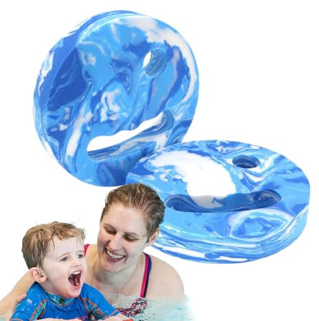 2 Stück Schwimmscheiben Für Kinder, Schwimmscheiben Float Discs Schwimmhilfe Schwimmscheiben Swimming Discs Kinder, Arm Schwimmplatte Eva Rund Schwimmen Schwimmflügel Für Kinder