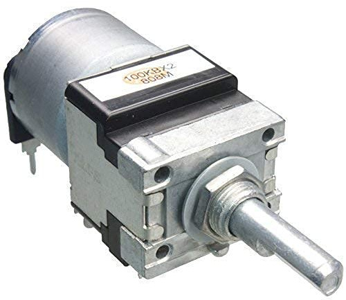 Alps 100K linéairement avec moteur stéréo rk16812mg Potentiomètre rotatif 100KBX2 ohm Potentiomètre rotatif potentiomètre avec moteur motorisé motorpoti POTENTIOMÈTRE À MOTEUR rk16812mg099