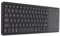 Teclado Inalámbrico USB de 2,4 GHz, Teclado BT Inalámbrico Delgado Portátil con Panel Táctil Numérico con Receptor USB Plug and Play Mini Teclado para PC, Computadora Portátil(Negro)