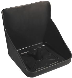 Eider Lecksteinhalter - für Lecksteine 10 kg - Kunststoff Halter für Salzleckstein (5 Stück, Schwarz)