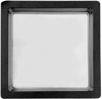 LXHZSY Schweberahmen 15 Stück PE-Folie, Schmuck-Aufbewahrungsbox, 3D-Verpackungshülle, Edelstein-freier Ständer, schwebender Rahmen, Membran, Ring, Ohrringe, Halskette, Display-Halter(B)