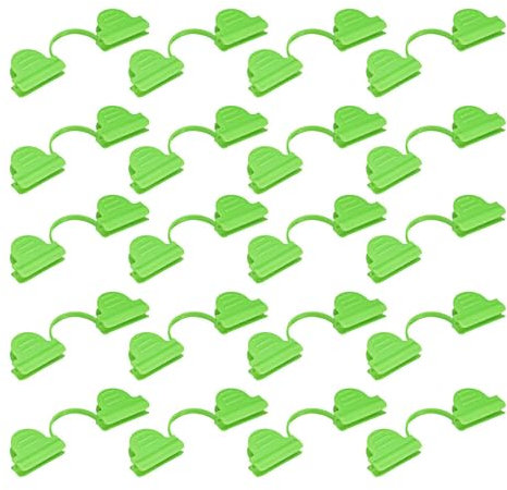 Gewächshaus-Klemmen – Gewächshausclip für Netze, Pflanzenstütze, Gewächshausklemmen, Tunnelreifen-Clip, Pflanzenfolien-Clips, Schattentuchklemme, starker Halt für Gartennetz, Gewächshausschutz