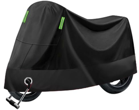 AALXF Housse Moto Exterieur pour Yamaha NMAX155 NMAX125 N-Max 125 155 X-Max 300 MT15 MT125,Oxford avec Trou de Serrure, Protection Contre la Poussière Neige Pluie Vent UV Bâche pour Scooter Vélo