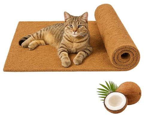 QLS Kokosmatta 100 x 50 cm kapbar brun