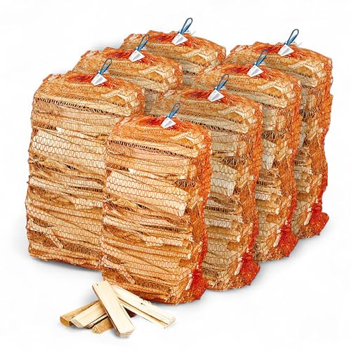 LERAVA Legnetti Accendifuoco (7x 2,5 kg) - Legna da Ardere per Camino - Accendifuoco Naturale in Legno di Pino e Abete - Accendi Fuoco Pulito e Facile - Ideale per Camino Forno e Stufa