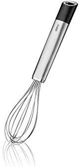 Gefu 29205 Edelstahl Schneebesen PRIMELINE zur Verwendung im Topf oder in der Pfanne - Profi Zubehör für die Küche, 22 cm