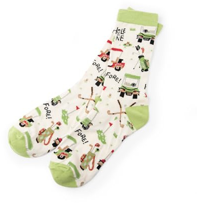 Little Blue House Calcetines para hombre, Golf, talla única
