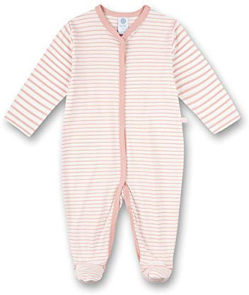 Sanetta Spädbarn flicka sparkdräkt rosa småbarn pyjamas