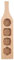 Moule Mooncake en Bois Mooncake Fleur Formes Moule DIY Cookie Timbres Style Chinois Biscuits Cookie Pie Chocolat Presse Moule Savon Fait À la Main(UNE)