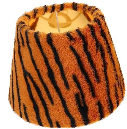 HOLIDYOYO Abat-jour Peluche Longue Motif Créatif Abat-jour Chambre Moderne Lampe Chevet Design Doux Avec Installation Facile Lumière Tamisée Pour Décoration Chaleureuse