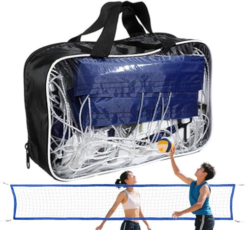 Piscine de piscine pour volley-ball, jouet de volley-ball d'eau, jeu de sport réglable pour le tennis Badminton Batteryard Family Garden Beach Kids Party Outdoor