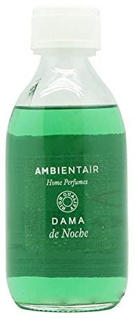 Ambientair Fragancia Dama de Noche Deodorante per Ambienti. Diffusore di Bastoncini di Rattan profumati, Viola, 250 ml, 250 unità