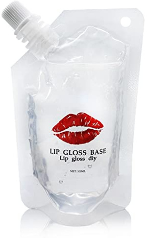 Lipgloss-Basisöl Feuchtigkeitsspendend Feuchtigkeitsspendend DIY-Lippenbalsam Basisgel Öl Kosmetikmaterial 100 Ml Lipgloss-Basis für DIY Handgefertigte Lippenbalsame Lipgloss