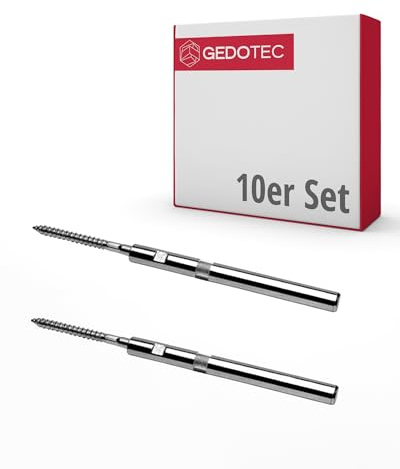 Gedotec Anclaje para estantes ajustable, soporte de estante invisible | COMPACT | Soporte para estante de pared con capacidad de carga de 85 kg | Soporte para estantes de carga pesada para montaje en