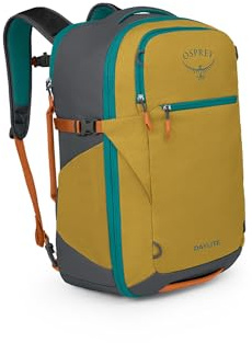 Osprey Daylite 35L Travel Pack - Lightweight and Versatile Carry-On Backpack for Weekend Travel, Hiking, or Daily Commute - Durable, Streamlined Design with Storage, Tumbleweed Yellow/Tunnel Vision