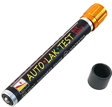 VOBOR Probador De La Pintura Del Coche,Medidor De Espesor De Pintura,Pluma De La Película De Pintura Con Escala De Punta Magnética Para El Detector De Daños De Carrocería De Automóviles