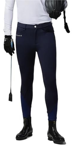 LYHYDMA Reitleggings Reithose Herren Reithose Frühling Sommer Kleidung Chaps Reiten Vollsilikonhose(Blue,36)