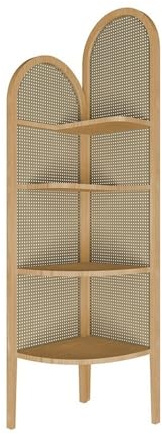 Schermo Per La Privacy Schermo in rattan da terra divisorio casa soggiorno ingresso ufficio studio camera letto decorazione mensola mobile ad angolo Schermo Per Camino