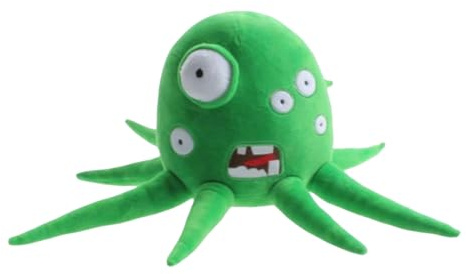 Valicaer Wobbly Life Plush,Yellow Man Game Character,Cute Stuffed Figure for Fans,Super Soft 12 Collectible Gift for Game Home Decor and Fans (Bio-monster)