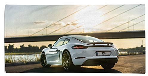 Power Towel | Individuelles Sport-Handtuch mit Bild von deinem Traum Auto | Tuning Geschenk für Autofans | Unterschiedliche Größen (50 x 100 cm Handtuch)