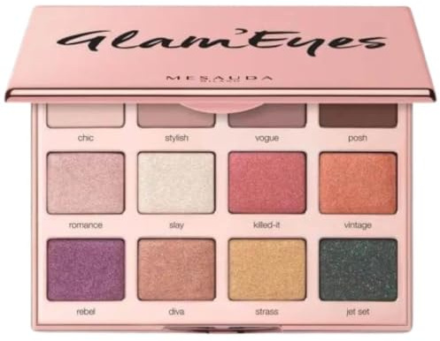 Mesauda 155015 Milano Glam'Eyes Palette - 14.4 G