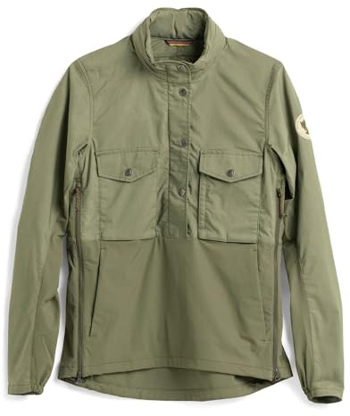 Fjällräven Damen Räven Anorak, Green, M