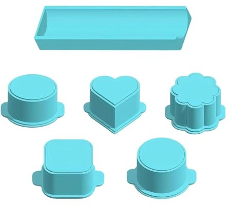 Cake Pop Mold Set - Food Grade Silicone Baking Tray | Heart & Oval Shape Cake Pop Molds with Sticks for Home Kitchen Wedding Party Birthday Celebration, Beginner Friendly Decorating Tool