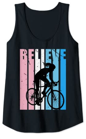 Damen Fahrradbekleidung für Mädchen, inspirierend, für Fahrräder Tank Top