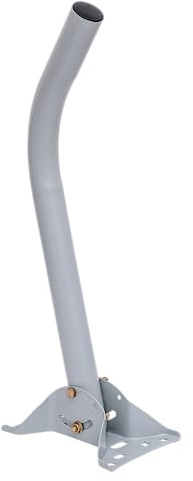 Adjustable Satellite Dish Antenna Mount for Roof or Wall Installation, Tripod, TV Antenna Mast, Weatherproof J Pole Mounting Bracket, Hardware Included