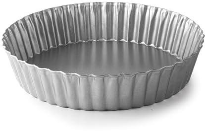 LACOR - 68797 - Backform Rund, Kuchenform, Backformen, Hohe Gelockte Kuchenform, Kohlenstoffstahl, PFOA-frei, Backofenfest, Gefrierfest, 20 cm