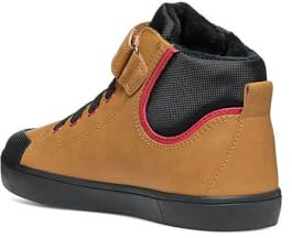 Geox Jungen J Gisli Boy C Sneaker, Braun, 28 EU