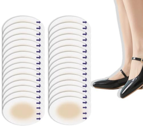 COYUN 30 Pcs Cerotti Vesciche Piedi, Cerotti Per Piedi Idrocolloidali Salva Tallone Invisibile, Più Veloce Guarigione Ferita