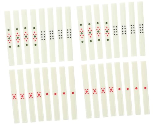 Parliky 88 Segnapunti Mahjong Cinesi per Competizioni Accessori e Dettagliati e Riunioni Sociali