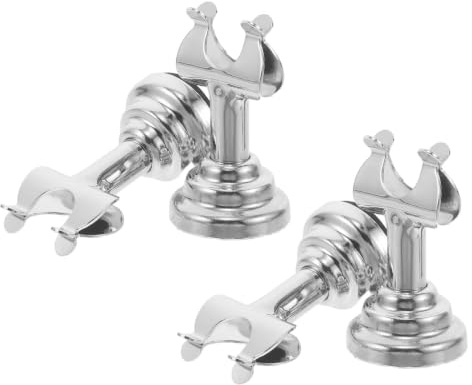 OHPHCALL 4 Piezas Portatarjetas de Mesa Metálicos Pequeños Clips de Exhibición para Números y Carteles de Mesa Soportes para Tarjetas de Boda Banquetes Recepciones y Eventos Sociales Color