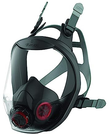 JSP Máscara completa Force 10 de doble cartucho con válvula Typhoon (F10-1030) pequeña (BPB003-104-000)