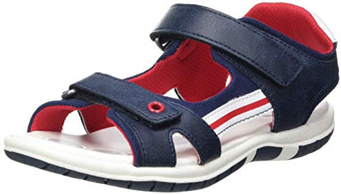Chicco, Sandales pour Enfant, avec Fermeture à Double Scratch, Chaussures pour Enfants, Conçues en Italie, Bleu, Taille 23 EU