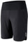 YAWHO Damen Sporthose Kurz Laufshorts Sweatshorts Sport Kurze Hose Sommer Schnell Trocknend High Waist Fitness Running Gym mit Reißverschlusstasche (80887 Black, L)