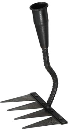 INOOMP Rastrillo De Jardinería Rastrillo De Mano Desherbar Aflojar Suelo Herramienta Multiusos