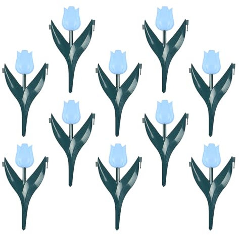 Recinzione Per Aiuole, 10 Pezzi Recinto Decorativo Da Giardino, Accessori da Giardinaggio per Casa Colonica Cimitero Cortile Anteriore e Posteriore